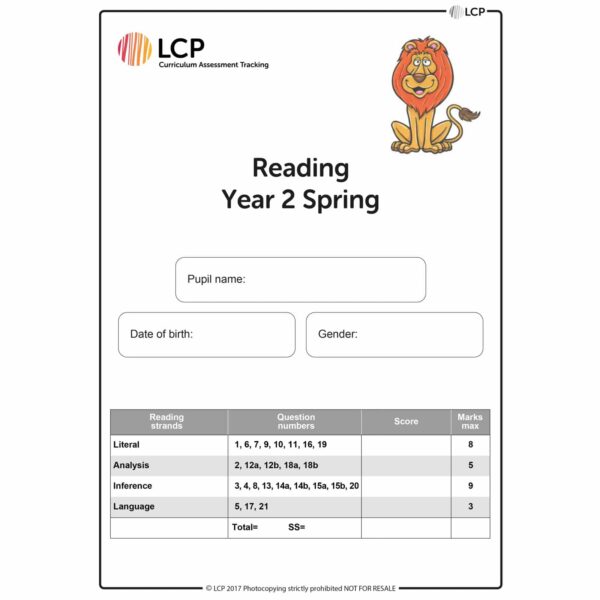 lcp reading year 2 spring