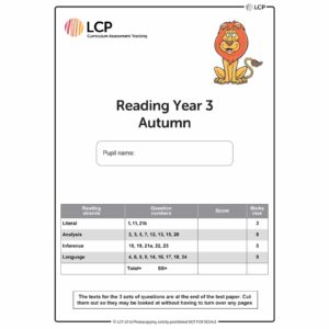 lcp reading year 3 autumn