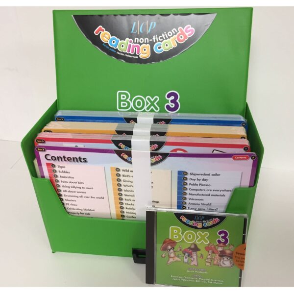 lcp non fiction reading cards box 3
