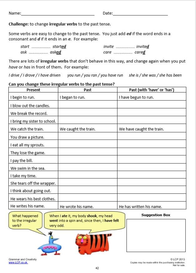 year 3 spelling grammar and creativity 71 worksheets including
