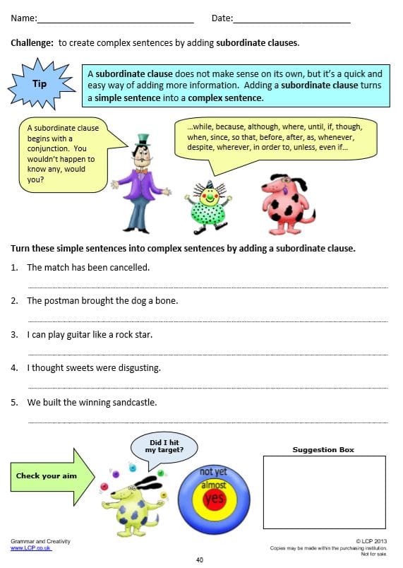 year-4-grammar-english-literacy-clauses-worksheets-lcp