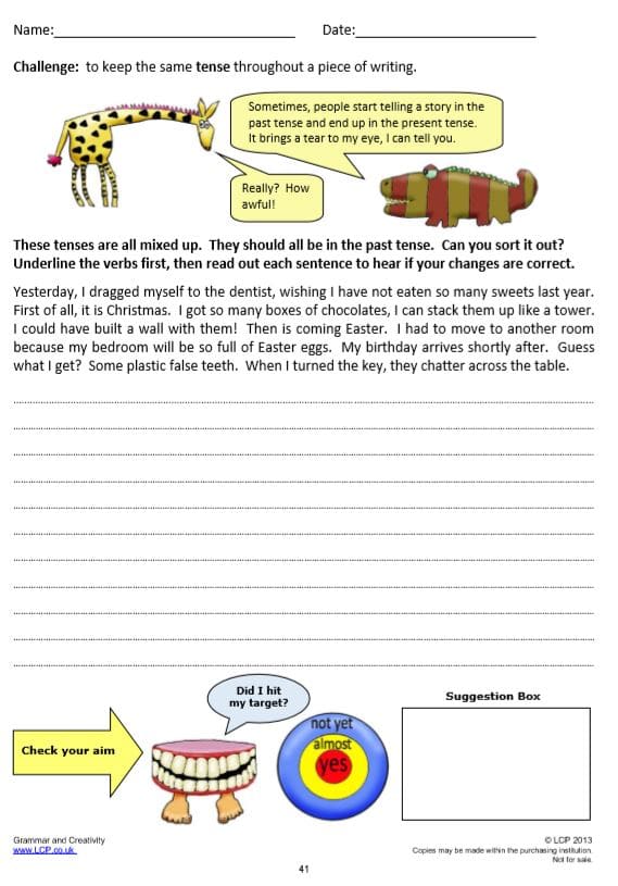 Year 3 Spelling Grammar And Creativity Worksheets Free Sample 5 Year 